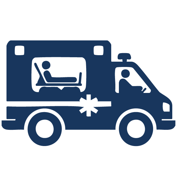 Ambulance will pick you