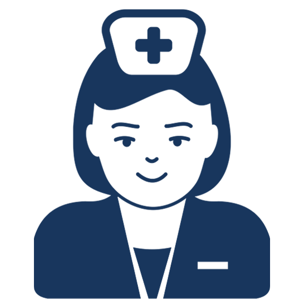 Doctor or nurse visits your home as scheduled. 