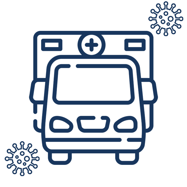 COVID-19 or Infectious Disease Ambulance