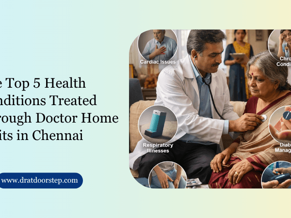 The Top 5 Health Conditions Treated Through Doctor Home Visits in Chennai